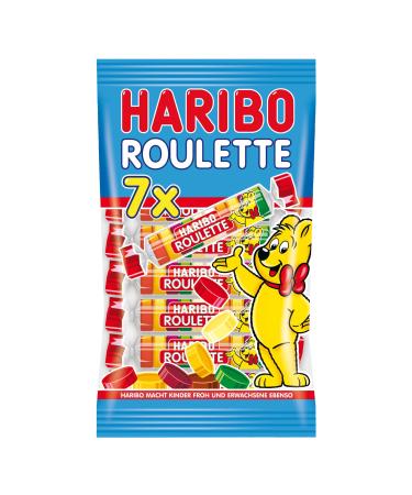 Haribo Roulette Bonbon G lifi aux Fruits Ours D'Or Sucrerie Confiserie Sachet 175g