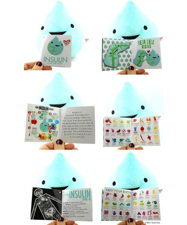 I Heart Guts Insulin Plush Toy - Fun Stuffed Pill Diabetes Gift - Insulin for The Win - Buy Online on GoSupps.com