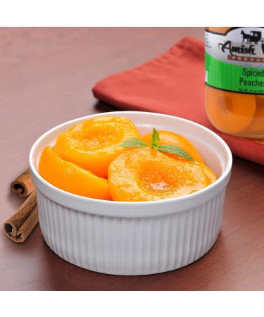 Amish Valley Products Old Fashioned SPICED Peaches Halves Canned Jarred in 32 oz Glass Jar (One QT Jar - 32 OZ) - Buy Online on GoSupps.com