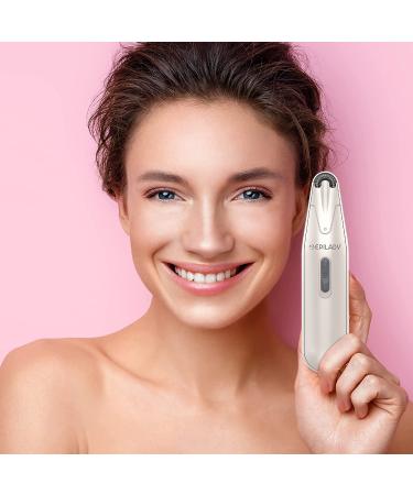 Epilady Esthetic Compact Facial Epilator for Women - Facial Hair Removal & Peach Fuzz Remover with Cleaning Brush and Case - Buy Online on GoSupps.com