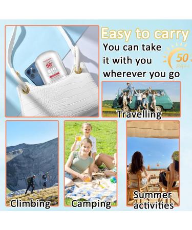 Face Sunscreen Stick SPF 50+ PA+++ | Non-Greasy Moisturizing Water-Resistant Sun Protection for All | Best Sunscreen for Men & Women - Buy Online on GoSupps.com