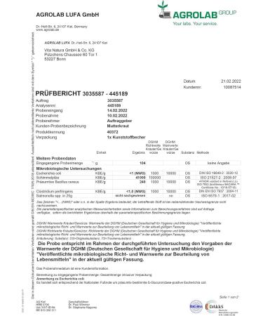 Vita Natura Maternity Herb 400 - Organic High-Dose Capsules - 120 Vegan Vegicaps - Made in Germany - Buy Online on GoSupps.com