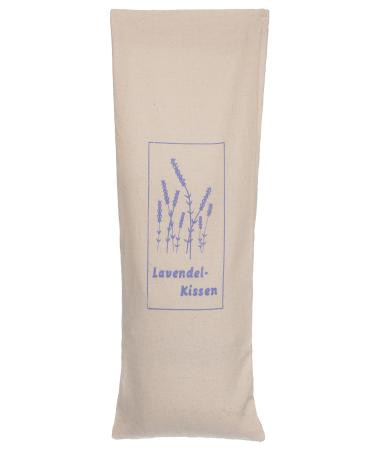 Brandseller grain pillow cereal pillow - wellness and wellness cushion - variant: lavender pillow 16 x 45 cm 650g cereals lavender -called beige/lavender