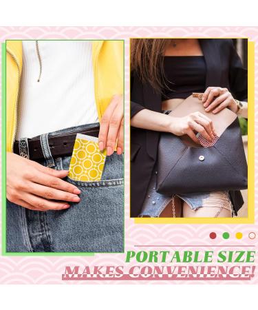 80 Count Pocket-Sized 3 Ply Facial Tissues with Geometric Print Package - 800 Sheets - Buy Online on GoSupps.com