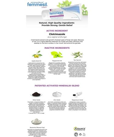 Femmesil Feminine Care Vaginal Cream - Relief from Yeast Infections, Itch & Irritation - 50g Tube - Buy Online on GoSupps.com