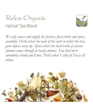 Organic Chamomile Herbal Tea - Relaxation & Stress Relief - 200g Loose Leaf Blend - Buy Online on GoSupps.com