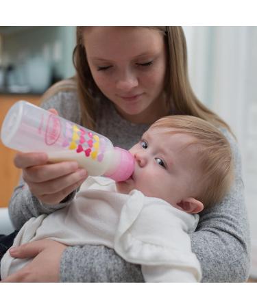 Dr. Brown's Options+ Narrow Bottle to Sippy Baby Bottle Start Kit Pink 8 Ounce 8 oz Narrow Neck Start Kit Pink - Buy Online on GoSupps.com