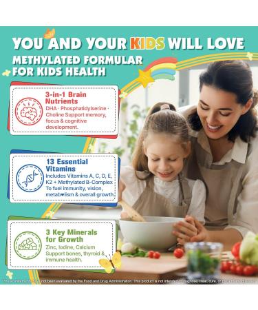 NEVISS Prenatal Vitamins for Women Multivitamin Gummies Kids Multivitamin Soft Chews Gummies - Buy Online on GoSupps.com