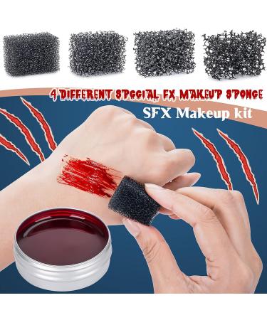 Scar Wax SFX Makeup Kit - Premium Halloween & Special Effects Makeup with Fake Blood for Parties & Festivals - Buy Online on GoSupps.com