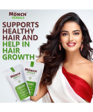 100% Pure Henna Powder (Lawsonia Inermis) for Hair Dye & Growth | Gluten-Free Paraben-Free Chemical-Free | 227g Healthy Hair Care - Buy Online on GoSupps.com