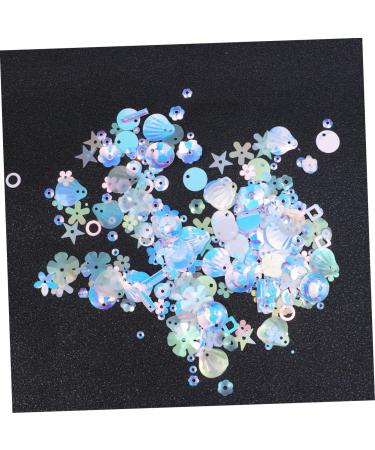 STOBOK 4 Packs DIY Pearls Spacer Beads Loose Sequins Paillettes Glitter Powder Super Flash White Whitex2pcs 2x1.2x0.1cmx2pcs - Buy Online on GoSupps.com