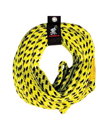 Airhead Tow Rope for 1-6 Rider Towable Tubes, 1 Section, Multiple Sizes Available