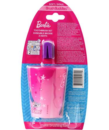 Licensed B4RBIE 3-Piece Toothbrush Set for Girls | International Shipping Available - Buy Online on GoSupps.com