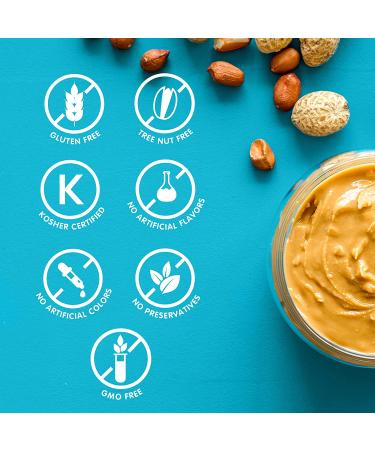 SKIPPY Creamy Natural Peanut Butter Spread - 40 oz, 7g Protein per Serving - Buy Online on GoSupps.com