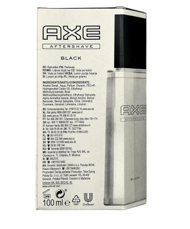 Axe Black Aftershave 100 ml | Premium Scent for Men | International Shipping Available - Buy Online on GoSupps.com
