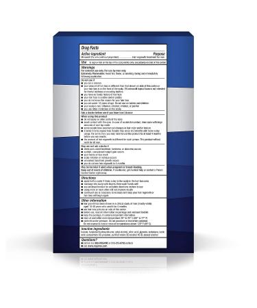 Men's Rogaine 5% Minoxidil Foam - Hair Loss & Regrowth Treatment - 3-Month Supply - Buy Online on GoSupps.com