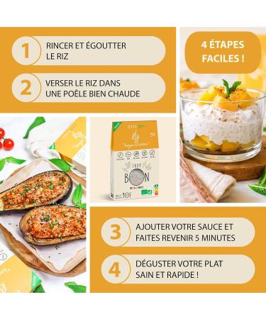 ENVI Bio - Organic Konjac Rice - Gluten Free Rice - Organic Konjac & Oat Flour - Vegan Gluten Free Low Calorie - Box of - Buy Online on GoSupps.com