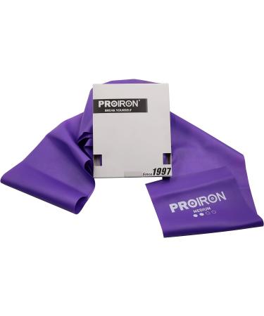 PROIRON Latex-Free Resistance Bands for Strength Training Yoga Pilates - Light/Medium/Heavy b-Purple/2m/20lb - Buy Online on GoSupps.com