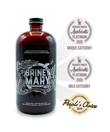 Pittsburgh Pickle Co. Briney Mary Award-Winning Bloody Mary Mix - Buy Online on GoSupps.com