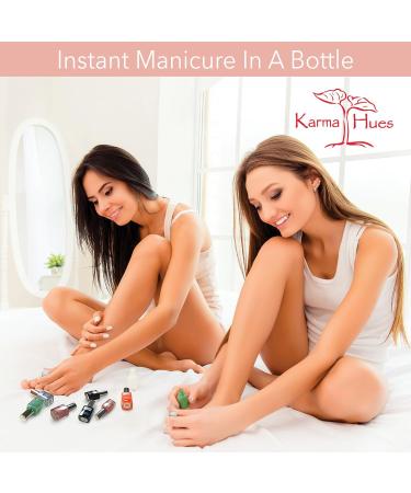 Karma Organic Non-Toxic Nail Polish - Vegan & Cruelty-Free (Champagne and Pearls) - Buy Online on GoSupps.com