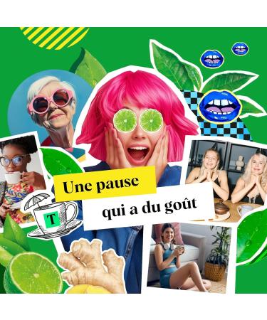 Twinings - Th Vert Saveur Citron Vert Gingembre - 20 Sachets - Vivifiant et Acidul - D guster Chaud ou Froid Citron Vert Gingembre - Buy Online on GoSupps.com