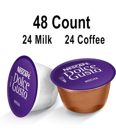 Nescafe Dolce Gusto for Nescafe Dolce Gusto Brewers Mocha 48 Count Mocha 48 - Buy Online on GoSupps.com