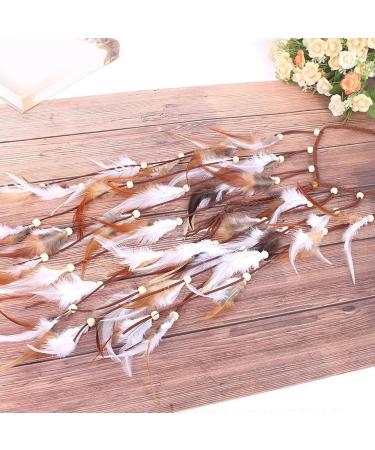 Boho Feather Jewelry for Women - Spring Headbands Dream Catchers & Hippie Hair Accessories - Buy Online on GoSupps.com