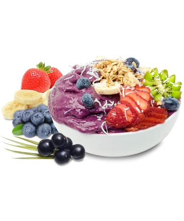 Sunfood Organic Acai Maqui Bowl Mix 6 oz - Superfood Blend for Smoothies & Bowls - Buy Online on GoSupps.com