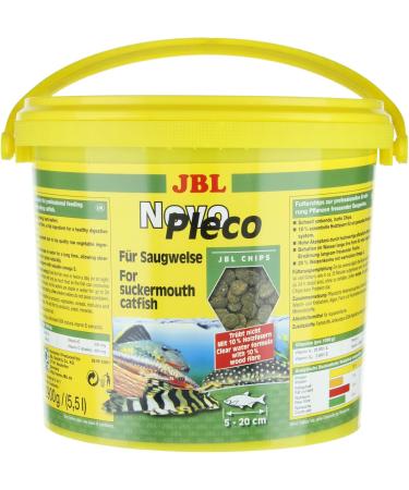 Buy JBL NovoPleco 30309 Complete Food for Small Sucker Catfish - Tablets for 1-20 cm Fish Size | 5.5 L Pack - International Shipping Available - Buy Online on GoSupps.com