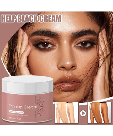 Duqulle Selftanning lotion 50 g selftanning lotion moisturizing tanning cream nourishing care for daily use on face body legs for indoors and outdoors - Buy Online on GoSupps.com