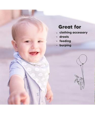 KeaBabies Adventurer Bandana Bibs 8-Pack for 0-36 Months | Stylish & Absorbent - Buy Online on GoSupps.com