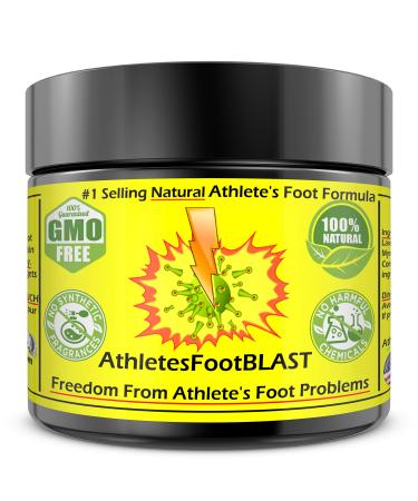 Athletes Foot Cream Fast Acting Plant Based Natural Better than Spray & Powder Athlete Cream extra strength formula Balm relief Ointment Soothing