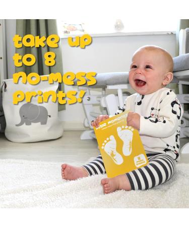Inkless Baby Hand and Footprint Kit - Newborn Handprint Kit with 8 Sheets and 2 Towelettes - Buy Online on GoSupps.com