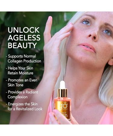 Longevity CoQ10 Serum - Anti-Aging Skin Superfood with 7 Peptides & Vitamin B3 | Daily Antioxidant Defense for Healthy Youthful Skin - 1 fl. Oz - Buy Online on GoSupps.com