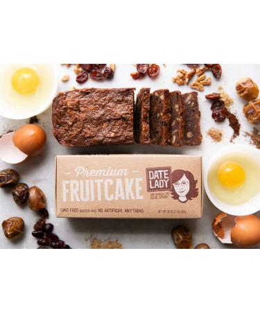 Award-Winning Fruitcake | Gluten-Free | No Corn Syrup or Artificial Colors or Flavors | Sweetened with Dates | Mostly Organic Ingredients