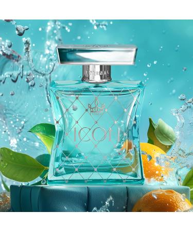 Eternal Icon EDP Inspired by Creed's Silver Mountain W. 3.4 oz (100ml) Long-lasting Vegan Clean Ingredients Unisex Perfume Spray 2000 sprays per bottle - Buy Online on GoSupps.com