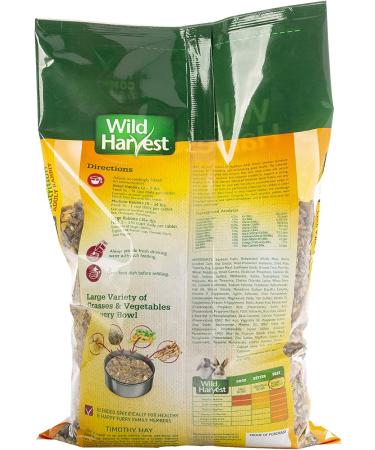Wild Harvest Rabbit Food Blend 8 lb - Nutritious Blend for Rabbits - Buy Online on GoSupps.com