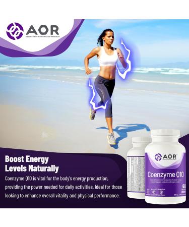AOR Coq10 60 CT - Premium Coenzyme Q10 for Heart Health & Energy | Buy Internationally - Buy Online on GoSupps.com