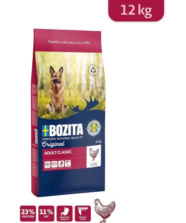 Bozita Dog Original Adult Classic 12 kg - Buy Online on GoSupps.com