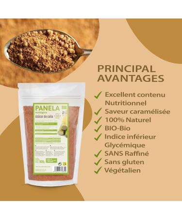 Panela |ORGANIC| Originally from Colombia Organic WITHOUT refined. Whole brown sugar from Colombian cane. High nutrient content - Buy Online on GoSupps.com