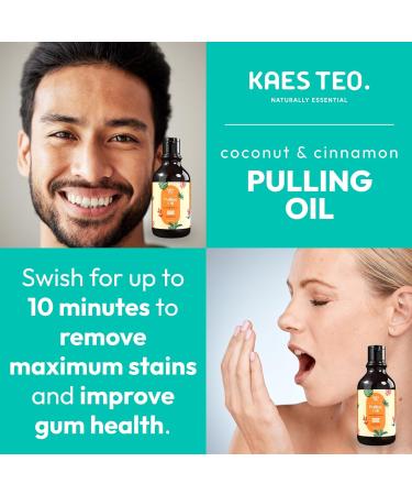 Coconut Oil Pulling with Cinnamon & Clove Bud Essential Oil for Healthy Teeth & Gums Bad Breath Treatment Teeth Whitening Mouthwash Healthy Teeth & Gums Alcohol Free 100% Natural 8 Fl Oz Cinnamon 8 Fl Oz (Pack of 1) - Buy Online on GoSupps.com