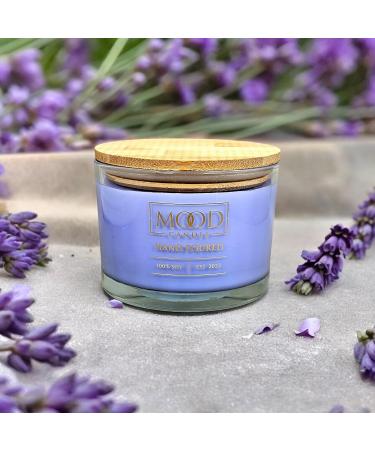 Buy Soy Wax Candle | 3-Wick 16 oz Long Burn Time | Very Vanilla & Lavender Scent | Purple Mood Candle - International Shipping - Buy Online on GoSupps.com