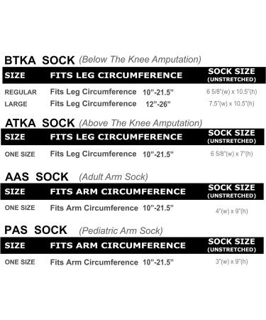 Creepin it Real V1 ATKA Regular 3ply Amputee Stump Sock - Comfort and Support - Buy Online on GoSupps.com