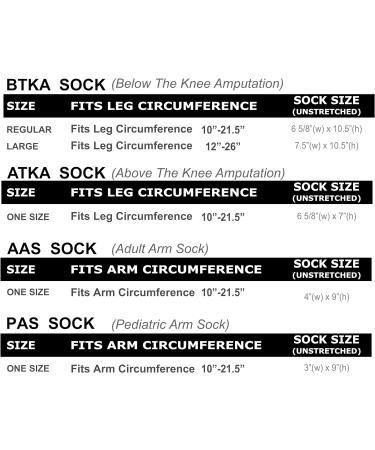 Amputee SockLion V1 BTKA Regular 3ply Stump Sock - Comfort and Style for Amputees - Buy Online on GoSupps.com
