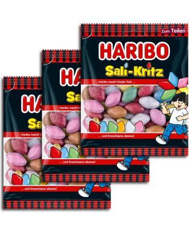 TopDeal Haribo Sali-Kritz Lot of 3 x 160 g
