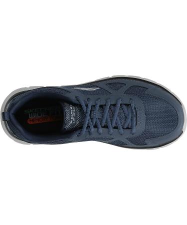 Skechers Men's Track Scloric Oxford Navy 12 2E US - Comfortable and Stylish Shoes for Men - Buy Online on GoSupps.com