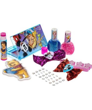 Disney 100 Shoulder Bag Makeup Set for Kids | Complete Makeup Kit with Lip Balm Nail Polish & Hair Bows | Ideal for Ages 3+ by Townley Girl - International Shipping Available - Buy Online on GoSupps.com