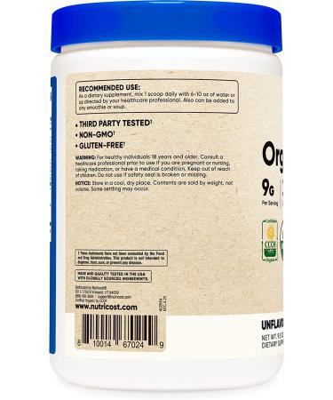 Nutricost Organic Greens Powder 30 Servings - Certified USDA Organic Superfood Powder - Buy Online on GoSupps.com
