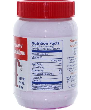 Durkee Mower Fluff 42671 Marshmallow Strawberry Set of 3 Bread Spread Foam Sugar Strawberry 213 g - Buy Online on GoSupps.com