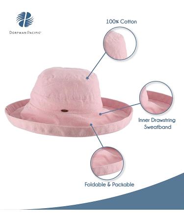 Scala Women's Cotton Sun Hat with UPF 50+ Rating - Natural, One Size - Buy Online on GoSupps.com